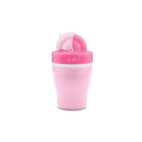 Nuvita Tazza Con Cannuccia E Doppio Isolamento Termico Rosa18 M+ 200 Ml