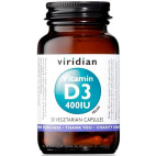 Viridian Vitamin D3 400iu 30cps