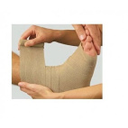 Benda Elastica Dauerbinde F Alta Estensibilita' Compressione Leggera 12x700cm Con Graffette