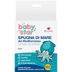 Babystar Spugna Mare Naturale 10 Cm