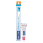 Vitis Spazzolino Medium Access + Vitis Dentrifricio Gingival 15 Ml
