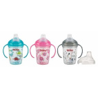 Nuby Tazza Tritan Con Beccuccio In Silicone E Manici Da 240ml