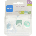 Mam Start Nano Succhietto 0 2 Mesi Silicone Maschio