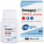 Omega 3 Marco Viti con tripla azione per cuore e cervello  