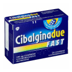 Cibalgina Due Fast, a base di ibuprofene 200 mg, 24 compresse