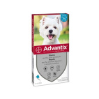 Advantix - Spot On Antiparassitario Per Cani 4-10 Kg Confezione 6 Pipette