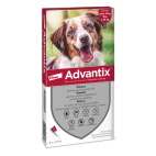 Advantix per cani da 10 a 25 kg 6 pipette 2,5 ml