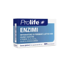PROLIFE Enzimi Integratore Fermenti Lattici Vivi 30 Capsule Senza Glutine