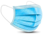 Mascherine Chirurgiche 10 Pezzi Azzurro