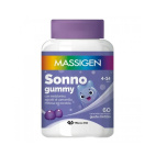 Massigen Sonno Gummy 60 Caramelle Gommose Gusto Mirtillo