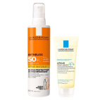 Anthelios 50+ Spray Invisible + Lipikar Olio Ap+