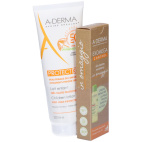 A-Derma Protect Kids Spf 50+ Latte Solare Bambino + Exomega Control Olio Lavante Emolliente