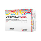 Farmaceutici Damor Cerebrain Forte Integratore Alimentare Colina e Vitamina B12 12 Flaconcini