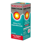 Nurofen febbre e dolore sciroppo bambini fragola 100 ml