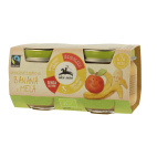 BABY FOOD BIO Omogeneizzato Banana e Mela 2 X 80 g