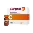 Farmaceutici Damor Bioarginina C Orale Integratore L-Arginina Vitamina C 20 Flaconcini