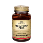 Solgar Bromelina Plus Integratore Alimentare per Digestione 60 Capsule
