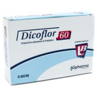 DICOFLOR Dicoflor 60 Integratore Probiotici Lactobacillus Senza Glutine 15 Bustine
