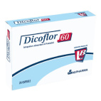 Capsule di Dicoflor 60 per l’equilibrio della flora intestinale