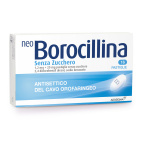 NeoBorocillina 16 Pastiglie Senza Zucchero 1,2 + 20 mg