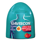Gaviscon 16 Compresse Masticabili 250+133,5mg Fragola