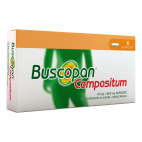 Buscopan Compositum supposte per mal di pancia forte, crampi, dolori addominali