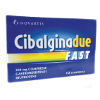 Cibalgina Due Fast, a base di ibuprofene 200 mg, 12 compresse
