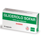 Glicerolo*bb 18supp 1375mg