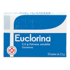 Euclorina Polvere Solubile 10 Bustine 2,5g