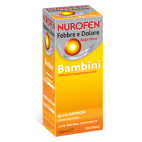 Nurofen Febbre e Dolore Bambini 100mg / 5ml Arancia Ibuprofene Sospensione Orale 150ml