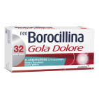 NeoBorocillina Gola Dolore 32 Pastiglie Senza Zucchero
