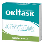 Okitask 20 bustine orosolubili da 40 mg granulato