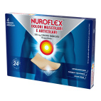 NUROFLEX CEROTTI 4PZ cerotti antinfiammatori e antidolorifici contro mal di schiena, dolori muscolari e articolari