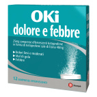 Oki Dolore e Febbre 12 Compresse Effervescenti