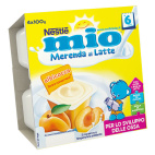 Mio Merenda al Latte Albicocca 4x100g