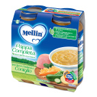 Mellin Pappa Completa Coniglio 2x250g