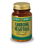 Body Spring Carbone Vegetale Integratore Alimentare 50 Capsule