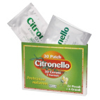 Citronello 30 Cerotti 2 Formati Antizanzare