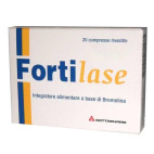Fortilase Integratore Alimentare Bromelina 20 Compresse Senza Glutine