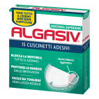 Algasiv Adesivo Protesi Dentaria Supeiore 15 Pezzi