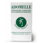 Bromatech Adomelle Integratore Fermenti Lattici per Flora Intestinale 30 Capsule