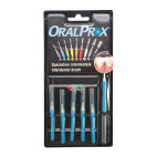 Oralprox Blister 6 pezzi Mis 1 Azzurro