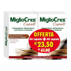F&F Migliocres Integratore Alimentare Anticaduta Capelli e Unghie 120 Capsule