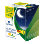 F&F Melatonina Act con valeriana forte complex 60 compresse