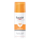 Eucerin Sun Oil Control Gel Crema Solare Viso SPF50+ Senza Profumo 50ml