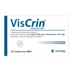 Viscrin in compresse per capelli e unghie 20 pezzi