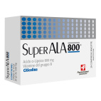 SUPERALA SuperALA 800 Integratore Acido Lipoico Citicolina Vitamine B 20 Compresse