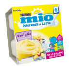 Mio Merenda al Latte Vaniglia 4x100g
