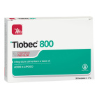Tiobec 800 Integratore Alimentare Acido Alfa-Lipoico Fast-Slow 20 Compresse