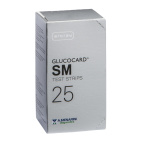 Glucocard SM Test Strips 25 Pezzi